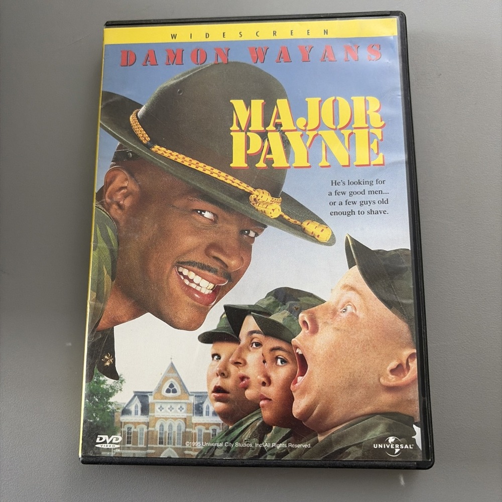 Major Payne (DVD, 1998) Widescreen Edition Damon Wayans Movie